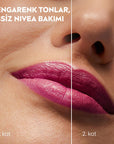 Nivea Tinted Lip Care Balm with SPF30 - Moisturizing, Natural Ingredients, 3-in-1 Formula for Lips & Cheeks - view 2