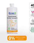 Ecos3 Organic Baby Fabric Softener - Eco-Friendly, Vegan Certified, Concentrated Formula for 40 Washes Ecos3 Organic Baby Fabric Softener - Eco-Friendly & Vegan organic baby fabric softener, eco-friendly laundry softener, vegan certified baby care, concentrated fabric softener, biodegradable laundry products, baby laundry, eco-friendly baby products, gentle fabric softener, natural baby care, sustainable living, cruelty-free baby products