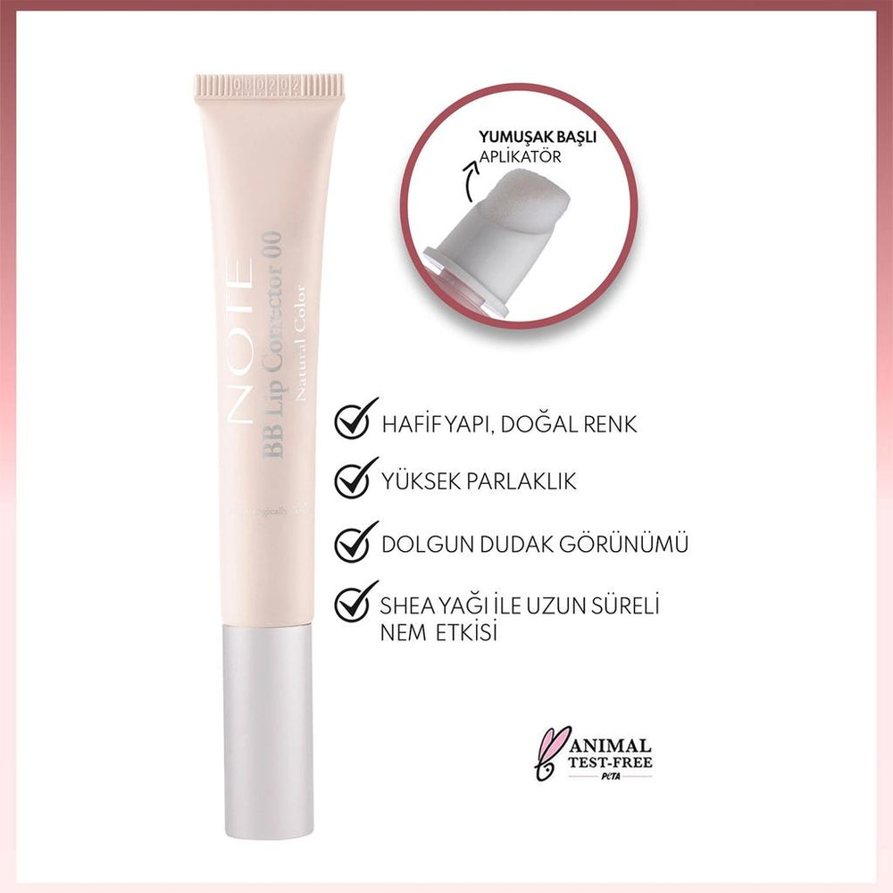 Note Cosmetique BB Lip Corrector 00 Plumping Gloss 10ml