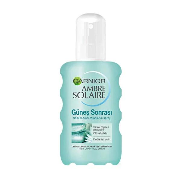 Ambre Solaire After Sun Soothing Spray: 24-Hour Hydration with Cactus Extract for Sunburn Relief & Dry Skin Ambre Solaire After Sun Spray: Sunburn Relief & Hydration after sun spray, sunburn relief, moisturizing spray, cactus extract skincare, 24 hour hydration lotion, dermatologically tested moisturizer, post sun care, soothing after sun spray, aftersun, sun care, skin hydration, sunburn, cactus extract, moisturizer, lotion, dermatologically tested, sensitive skin, summer skin, cooling spray, soothing, re