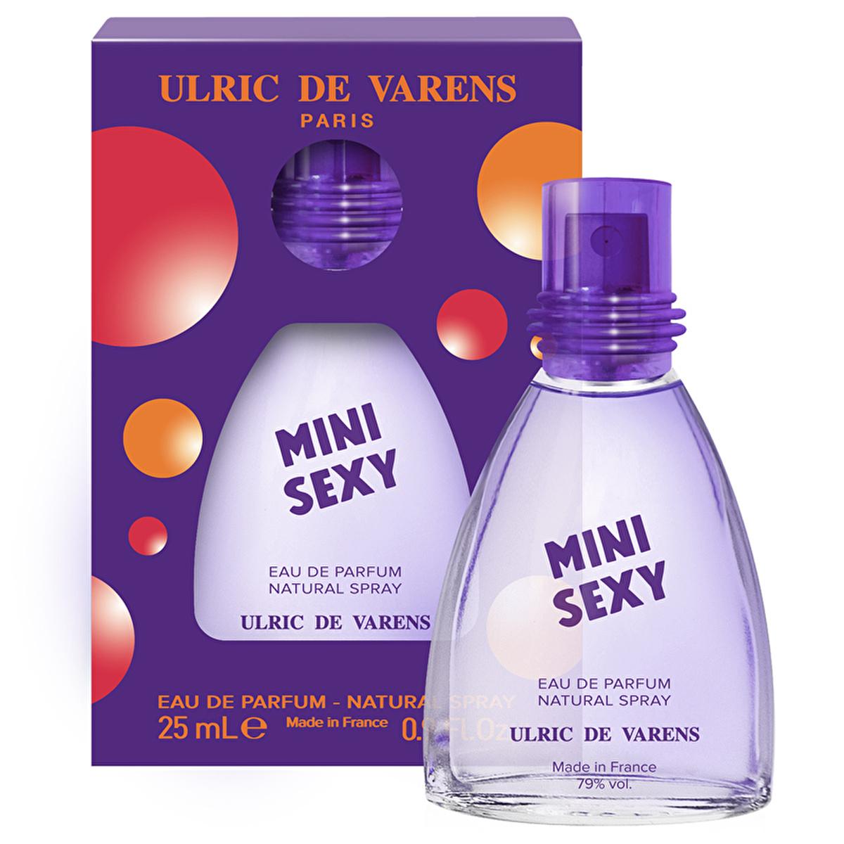 Ulric de Varens Women's Mini Sexy Eau de Parfum - Exotic Floral Fragrance, Long-Lasting Scent, 0.85 fl oz Ulric de Varens Women's Mini Sexy EDP - Exotic Floral Perfume Women's perfume, Eau de Parfum, Floral fragrance, Exotic scent, Mini perfume, Long-lasting perfume, Women's fragrance, Perfume for women, Compact perfume, Travel-friendly perfume, Floral scent, Sensual fragrance, Ulric de Varens perfume