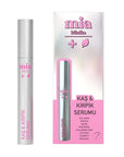 Mia Klinika Eyelash and Eyebrow Serum - Strengthen and Enhance with Collagen, Keratin, Biotin - 6.5ml Mia Klinika Eyelash Serum - Strengthen & Enhance Lashes eyelash serum, eyebrow serum, strengthening eyelashes and eyebrows, water-based serum, collagen eyelash serum, keratin eyebrow serum, biotin for eyelashes, hyaluronic acid for eyebrows, caffeine eyelash growth serum, beauty, cosmetic, eye care, lash care, brow care, makeup, beauty products, cosmetics, eyelash growth, eyebrow growth, lash serum, brow se