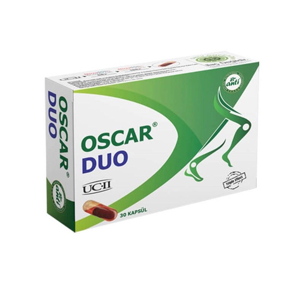 Oscar Duo Dietary Supplement for Joint Health Support - 30 Capsules - UC-II, Boswellia, Curcumin Oscar Duo Joint Health Supplement - 30 Capsules dietary supplement, joint health support, anti-inflammatory, UC-II, Boswellia, Curcumin, Vitamin C, Manganese, Copper, Vitamin D3, capsules, nutritional support, wellness, adult health