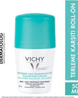 Vichy Anti-Transpirant Deodorant - 48 Hour Sweat Protection for Sensitive Skin, Hypoallergenic, Gender-Neutral Vichy 48 Hour Anti-Transpirant Deodorant - Sensitive Skin Friendly Anti-Transpirant Deodorant, Vichy Deodorant, 48-hour sweat protection, Hypoallergenic deodorant, Sensitive skin deodorant, Long-lasting deodorant, Sweat protection, Odor protection, Gentle deodorant, Gender-neutral deodorant, Personal care, Hygiene products
