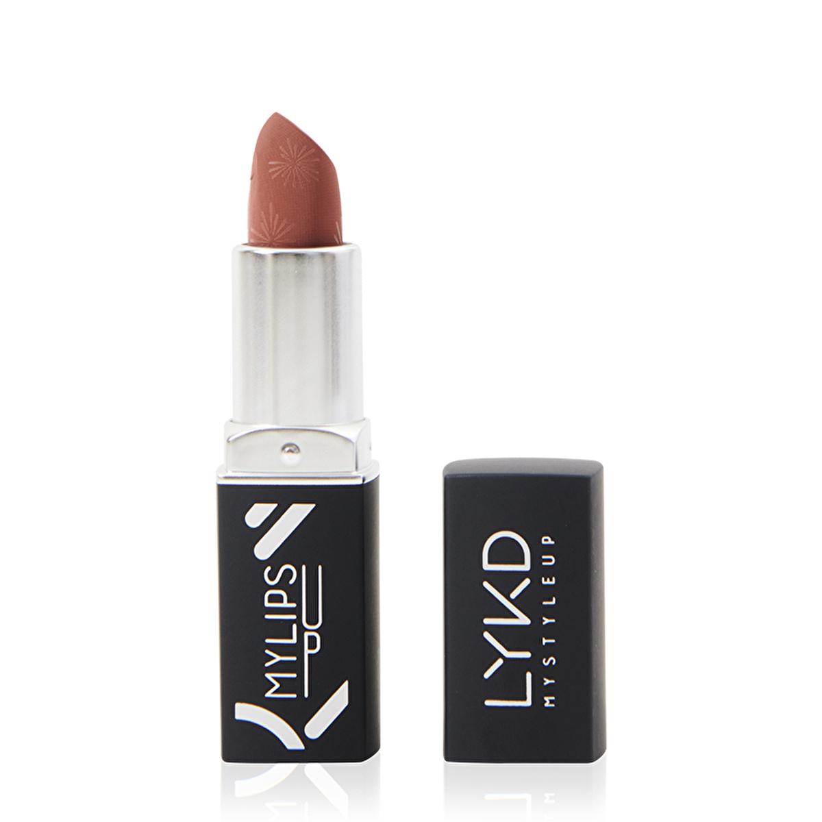 LYKD Powder Mat Ruj 334 Cinnamon Powder - Long-Lasting Matte Lipstick for Beauty-Conscious Individuals LYKD Matte Lipstick - Long Lasting & Lightweight matte lipstick, long-lasting lip color, lightweight lip product, LYKD Powder Mat Ruj, powder matte lipstick, beauty products, lip care, cosmetics, makeup, lipstick, matte finish, long-lasting wear, easy application, beauty-conscious individuals, high-quality lip products