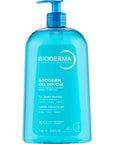 Bioderma Atoderm Shower Gel - Gentle, Moisturizing Cleanser for Sensitive & Dry Skin - Fragranced, 33.81 fl oz
