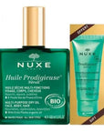 Nuxe Huile Prodigieuse Neroli Gift Set - Multi-Purpose Dry Oil & Shower Gel for Face, Body & Hair - Nourishing Skincare