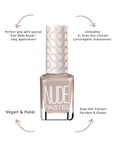 Pastel Vegan Cruelty-Free Nail Polish - Pastel Nude 755, 13ml