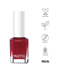 Pastel Vegan Nail Polish - Cruelty-Free, Non-Toxic, Pastel Color 130 - 13ml