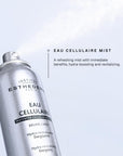 Esthederm Cellular Water Mist - Hydrating & Antioxidant Skincare Spray for Face & Body, Makeup Setter, 3.38 fl oz