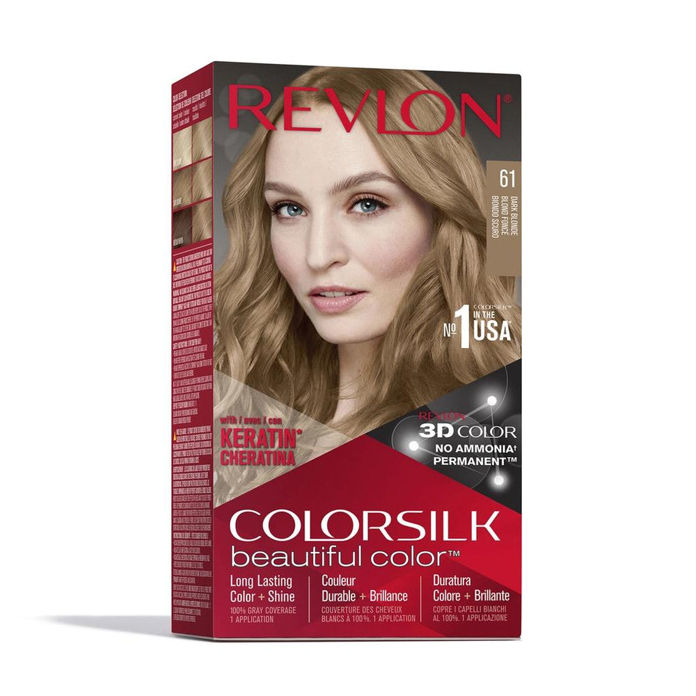 Revlon ColorSilk Beautiful Color Hair Dye 61 Koyu Sarı