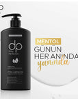 Dp Menthol Shampoo 425ml - Refreshing, Salt-Free Formula for Hair Strengthening & Scalp Health Dp Menthol Shampoo: Refreshing, Salt-Free, Strengthens Hair menthol shampoo, salt-free shampoo, keratin shampoo, biotin shampoo, refreshing shampoo, hair strengthening shampoo, shampoo for hair loss, Dp shampoo, shampoo for scalp problems, tuzsuz şampuan, shampoo, hair care, scalp care, hair growth, hair strengthening, refreshing, menthol, biotin, keratin, healthy hair, hair loss prevention, gentle shampoo, daily
