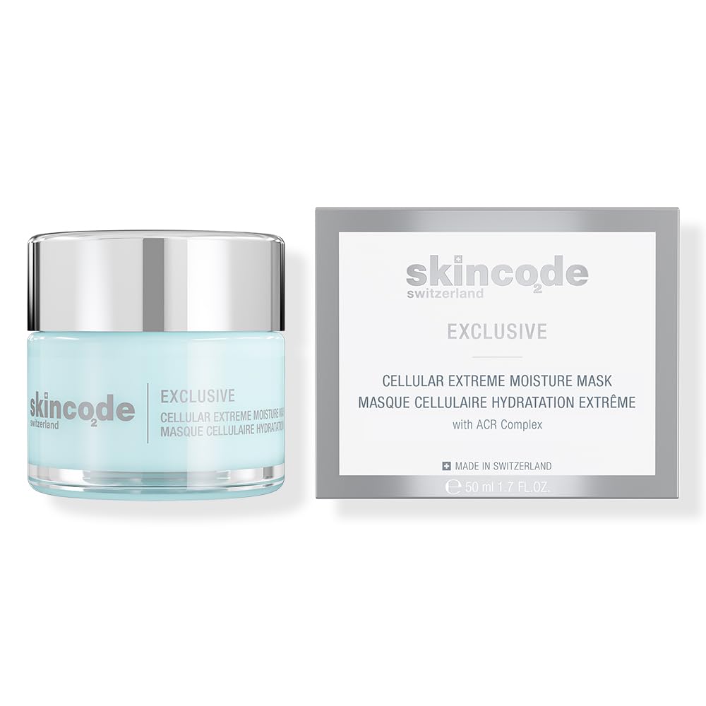 Skincode Moisturizing Face Mask - Hydrating Skincare with Glycerin for Dry Skin Relief