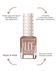 Pastel Nude Nail Polish 761 13ml - Cruelty-Free & Vegan Nail Polish for Healthier Nail Care