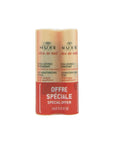Nuxe Reve de Miel Lip Moisturizing Stick Set - 2x4g Natural Lip Care, Paraben-Free Cosmetics