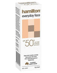 Hamilton Everyday Face SPF50+ Cream 75g