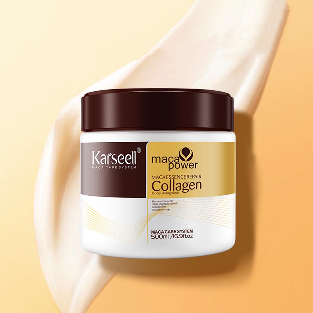 Karseell Collagen Hair Treatment Deep Repair Conditioning Hair Mask Essence 500ml