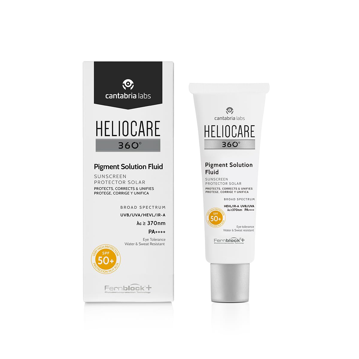 Heliocare 360 Pigment Solution Sunscreen Fluid SPF50+ 50ml