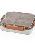 Vagon Life 1200ml Stainless Steel Lunch Box - Leakproof Bento Box with Compartments for Fresh Food Storage, Durable Metal Food Container Vagon Life Stainless Steel Lunch Box - Bento Box with Compartments stainless steel lunch box, bento box, food container, lunch box with compartments, leak proof lunch box, reusable lunch box, food storage container, metal lunch box, lunch box, food storage, stainless steel container, bento, meal prep, lunch, reusable container, durable lunch box, leakproof, compartments, f