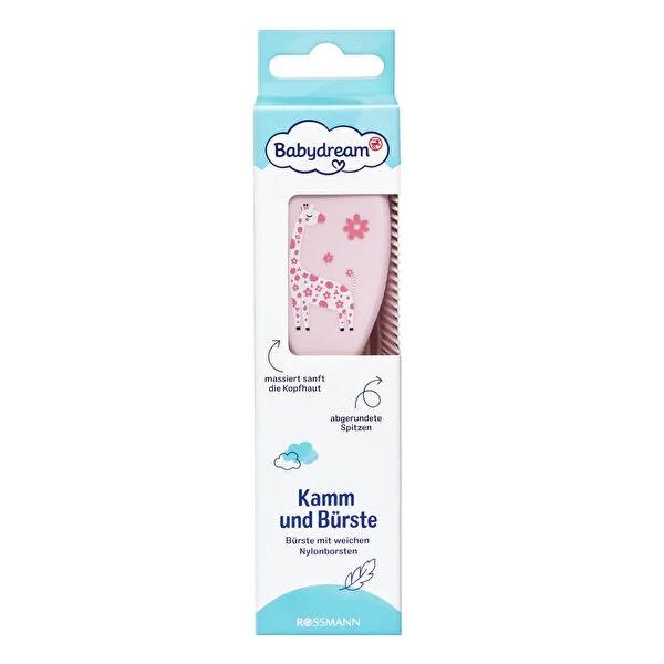 Babydream Baby Hair Care Set - Gentle Comb and Soft Bristle Brush for Newborns Babydream Baby Hair Care Set - Gentle & Soft baby hair care, baby comb and brush set, gentle baby hair tools, soft bristle baby brush, baby scalp care, newborn hair care, baby grooming, gentle baby products, baby care routine, parenting essentials