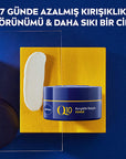 Nivea Q10 Wrinkle Reducing Night Cream 50ml - Advanced Formula | Anti-Aging