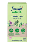Facelle Natural Normal Tampons for Reliable Protection 16 Count