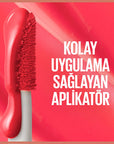 Maybelline Sunkisser Hazy Matte Liquid Blush - Spicy Red: Natural Matte Summer Glow, Long Lasting, Vitamin E, Easy Blend Maybelline Sunkisser Liquid Blush: Natural Matte Glow & Long Lasting liquid blush, matte blush, long lasting blush, natural blush, vitamin e blush, Maybelline blush, hazy matte blush, red liquid blush, easy to blend blush, summer glow blush, blush, matte finish, vitamin E, blendable, curved applicator, lightweight, natural look, long-wearing, makeup, cosmetics, beauty, Spicy Red, easy app