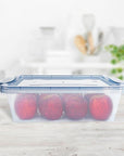 Decobella 2L Locking Food Storage Container - Stackable, Non-Toxic, Dishwasher Safe