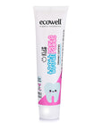 Ecowell Organic Children's Toothpaste - Cosmos Certified, Vegan, Blackberry Flavored for Kids 6+ Months Ecowell Organic Toothpaste for Kids - Cosmos Certified & Vegan organic children's toothpaste, vegan toothpaste, blackberry flavored toothpaste, Cosmos Organic Certified toothpaste, toothpaste for children 6 months and older, Ecowell, natural oral care, kids oral hygiene, healthy smiles, organic aloe vera toothpaste