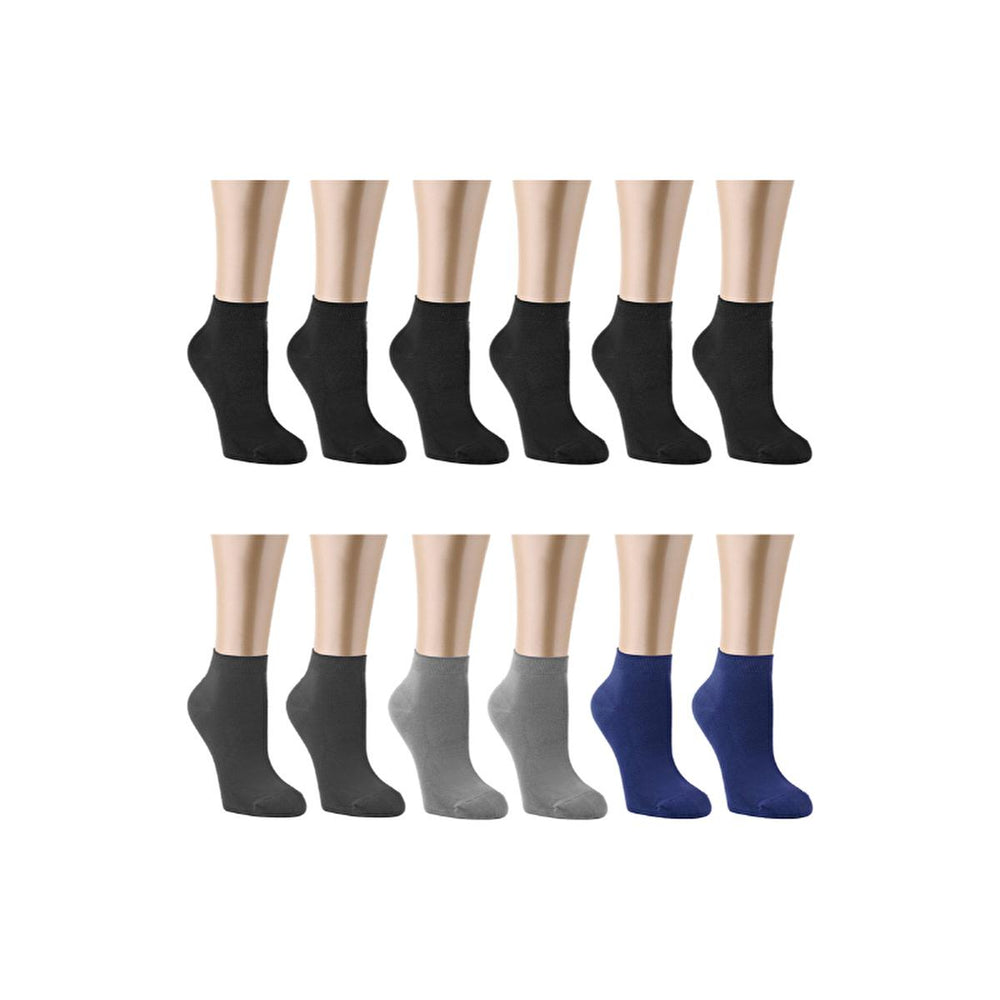 Ozzy Socks Men's Bamboo Seamless Socks - 12 Pack, Comfortable, Eco-Friendly, Colorful Designs for Men - Hygiene Products