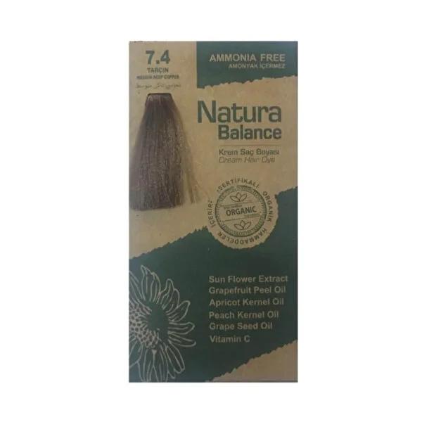 Natura Balance Ammonia-Free Cinnamon Hair Dye (7.4) - Natural, Cream Formulation for Sensitive Scalps Natura Balance Ammonia-Free Cinnamon Hair Dye - Natural Hair Color ammonia-free hair dye, cinnamon hair color, Natura Balance hair dye, cream hair dye, natural hair color, sensitive scalp hair dye, healthy hair products, natural hair dye, reddish-brown hair color, hair care products