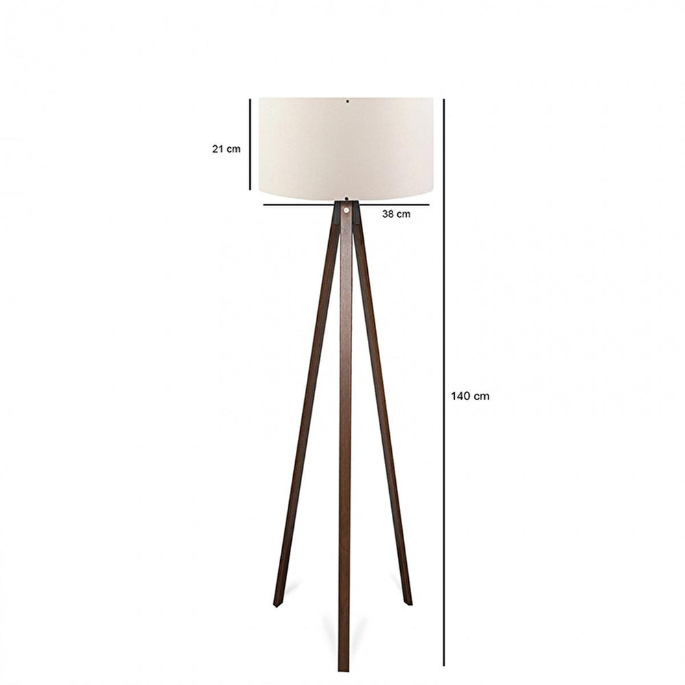 Homing Table Lamp - Adjustable LED Decorative Lighting with E27 Socket, Cream Shade - view 4