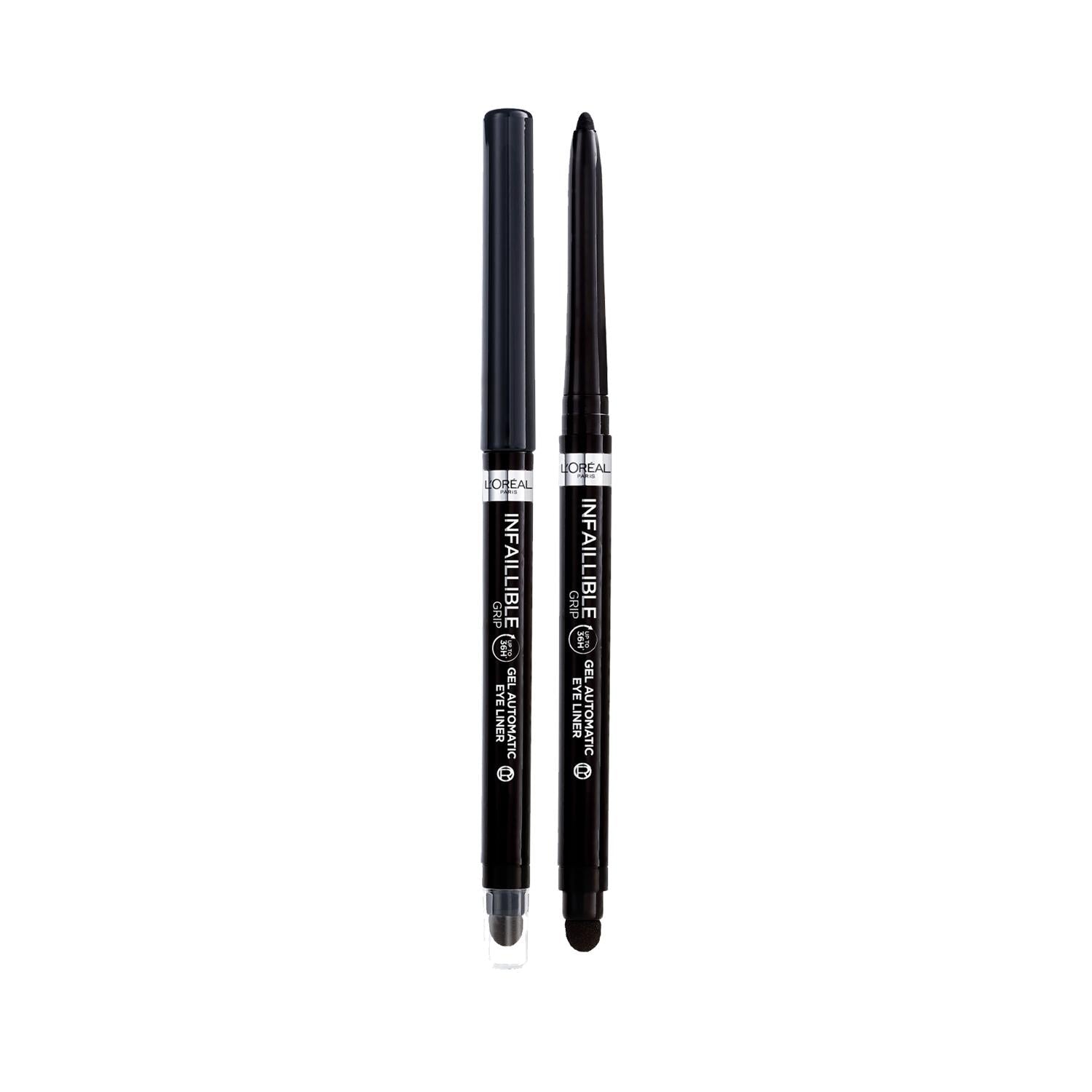 Loreal Paris Infaillible Automatic Gel Eyeliner - Long Lasting, Intense Black Color for Women L'Oreal Paris Infaillible Gel Eyeliner - Long Lasting Black Loreal Paris Eyeliner, Automatic Eyeliner, Gel Eyeliner, Intense Black Eyeliner, Long Lasting Eyeliner, Cosmetics, Makeup, Eye Makeup, Women's Makeup, Beauty Products, Long Lasting Makeup, Smudge Proof Eyeliner, Easy to Use Cosmetics