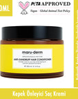 Maruderm Anti-Dandruff Hair Cream 300ml - Nourishing Tea Tree Oil for Scalp Care Maruderm Anti-Dandruff Hair Cream - Tea Tree Oil Scalp Care anti-dandruff hair cream, dandruff treatment, nourishing hair care, tea tree oil for scalp, sage oil benefits for hair, scalp care, hair nourishment, natural ingredients, hair cream, dandruff solution, itchy scalp relief, healthy hair products