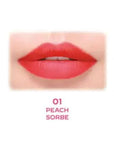 Golden Rose Juicy Tint Lip & Cheek Stain - 01 Peach Sorbe - Hydrating, Natural Color, Lightweight Water-Based Formula with Hyaluronic Acid & Aloe Vera Golden Rose Lip & Cheek Stain - Natural Hydrating Color Lip and cheek stain, Natural lip color, Hydrating cheek stain, Golden Rose lip stain, Peach lip tint, Water based lip tint, Aloe vera lip and cheek stain, Hyaluronic acid lip color, Lip stain, Cheek stain, Natural makeup, Hydrating makeup, Lightweight formula, Quick-drying, Aloe vera, Hyaluronic acid, Pe