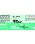 Life In Krom Pikolinat Chromium Picolinate Supplement for Macro Nutrient Metabolism - 60 Tablets Life In Krom Pikolinat - Chromium Picolinate Supplement Chromium Picolinate supplement, Dietary supplement for macro nutrient metabolism, Krom Pikolinat 60 Tablet, Life In Krom Pikolinat, Nutritional supplement for adults and children over 11, dietary supplement, nutritional supplement, health supplement, chromium picolinate, macro nutrient metabolism, family supplementation, health and wellness
