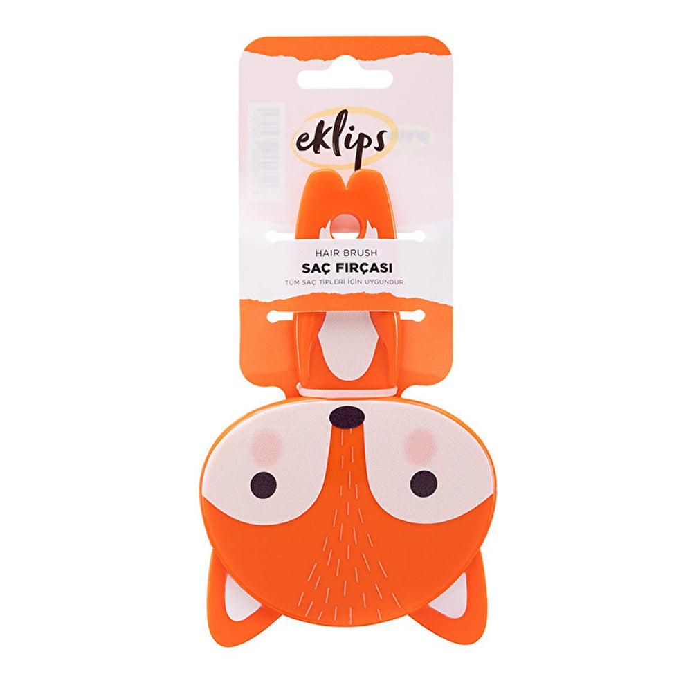 Eklips Hair Brush with Tilki Design - Gentle Detangling for Kids and Adults - view 2