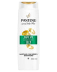 Pantene Pro-V 3-in-1 Strength & Shine Shampoo 400 ml