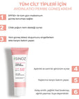 Sinoz SPF50+ Pink Touch Facial Sunscreen: Tone Up & Protect with High Protection, Calamine & PA++++ for Radiant Skin (1.69 fl oz) Sinoz SPF50+ Pink Sunscreen: Tone Up & High Protection SPF 50 sunscreen, pink tone up sunscreen, sunscreen for face, high protection sunscreen, sunscreen with calamine, tone correcting sunscreen, brightening sunscreen, Sinoz sunscreen, sunscreen for all skin types, facial sunscreen, sun protection, UVA/UVB protection, radiant skin, even skin tone, calamine, panthenol, shea butter