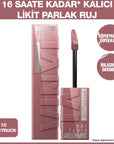 Maybelline New York Super Stay Vinyl Ink Liquid Lipstick - Long-Lasting High Shine Lip Color - view 5