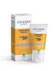 Celenes Herbal SPF 50+ Sunscreen: Hydrating UVA/UVB Protection for Dry, Sensitive Skin - Mineral & Organic Filters Celenes SPF 50+ Sunscreen: Dry & Sensitive Skin UVA/UVB Protection sunscreen for dry skin, sunscreen for sensitive skin, SPF 50+ sunscreen, mineral sunscreen, organic sunscreen, hydrating sunscreen, uva uvb protection, face sunscreen, celenes sunscreen, sun protection for sensitive skin, sunscreen, dry skin, sensitive skin, SPF 50+, mineral filter, organic filter, avocado oil, Nordic extracts,