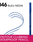 Bourjois Contour Clubbing Waterproof Eye Pencil 046 Blue Neon