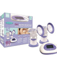 Lansinoh Double Electric Breast Pump - Efficient & Hygienic Breast Milk Expression - image 3