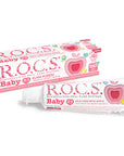 ROCS Baby 0-3 Years Toothpaste 35 ml / Apple Puree