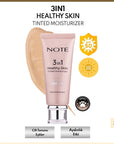 Note 3 In 1 Healthy Skin Tinted Moisturizer - SPF 50 | Lightweight Formula