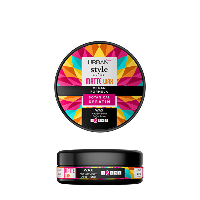 Urban Care Style Wax Matte Natural Look 100ml & RODEO Professional Mace Brush - Wax