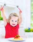 Babyjem Stainless Steel Baby Utensil Set - BPA Free, Ergonomic Design for Independent Eating - view 2