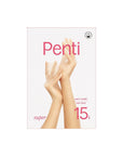 Penti Super Sheer Pantyhose Durable Black Tights Size 2
