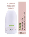 Incia Natural Roll-On Deodorant for Women - Chemical-Free, Non-Sticky, Odor Protection - image 2