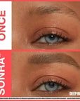 Maybelline Build-A-Brow 2-in-1 Eyebrow Pen & Gel: Deep Brown Define, Shape & Set Brows for a Lasting, Natural Look Maybelline 2-in-1 Brow Pen & Gel - Deep Brown, Define & Set eyebrow pen, brow gel, 2 in 1 brow product, deep brown eyebrow makeup, long lasting brow gel, eyebrow definer, eyebrow shaper, Maybelline brow pen, brow setting gel, eyebrow makeup, eyebrow, brows, defining, shaping, setting, long-lasting, dark brown, natural look, makeup, beauty, cosmetic, 2-in-1, easy to use, convenient, travel-frien